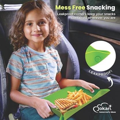 Jokari Portable Silicone Snack Holder - Foldable (Pack of 2) - Image 2