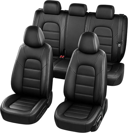 TTX LIGHTING Seat Covers Custom Fit for Mazda CX-5 2017-2025 5 Seats | Preserve Premium Interior with Original Seat Pattern Perforated Waterproof Faux Leather Full Set Airbag Compatible by TTXLIGHTING%C2%AE