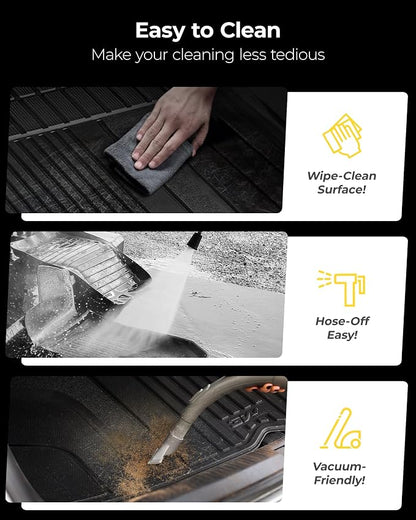 3W Tesla Model Y Juniper 2025 2026 Cargo Liner Standard Premium Performance | Rear Trunk Mat, Model Y Juniper Accessories, Anti-Slip TPE All Weather Custom Fit, Model Y Accessories, Vigormold™ - Image 5