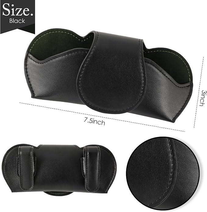 KINIVA Sunglass Clip & Holder, Magnetic Glasses Case for Car Organizer - Image 6