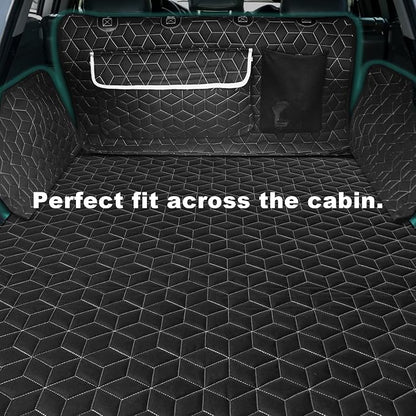 Meginc SUV Cargo Liner for Dogs,100% Waterproof Pet Trunk Car Seat Cover Mat with Bumper Flap Protector,Dog Protect Auto Carpet, Heavy Durable Pet Car Seat Protector for SUV CRV RAV4 Q5 CX5 - Image 5