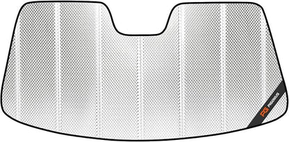 Pigenius Windshield Sun Shade for Ford Mustang 2005-2009. Reflective Aluminum Film Front Window Sunshade - BLAZBLOCK by Pigenius