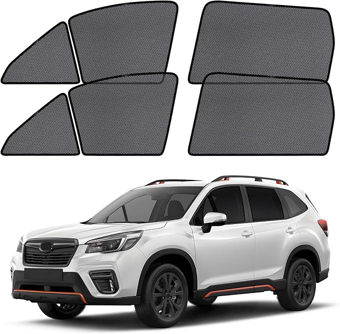 ZATOOTO Subaru Forester Sun Shade 2019-2024, UV Heat Protection | 99% UV Block, Heat Reduction, Camping Privacy, Strong Magnets, Baby Pet Protection, Road Trip Comfort, Easy Install - Image 8