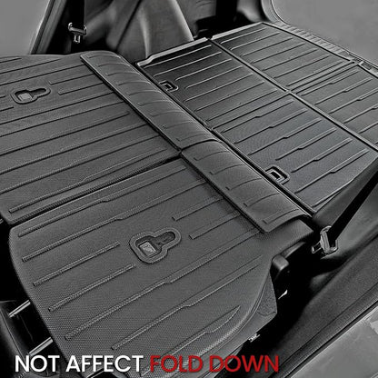 Cargo Mat for Honda CRV 2023-2026 Hybrid & Gas Accessories | Cargo Liner & Rear Seat Back Protector for CR-V, All Weather TPE, Non Slip & Odorless & Scratch Proof, Quick Clean - Image 5