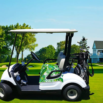 ENYORSE Golf Cart Seat Covers, Tropical Floral Seat Towel Blanket, Soft Breathable Microfiber, Keeps Seats Cool & Comfortable, 51”x31”, Fits 2 & 4 Passenger EZGO, Yamaha,Club Car Carts - Image 8