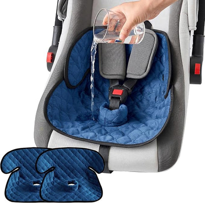 2 Pack Waterproof Piddle Pads Carseat Potty Training Car Seat Protector Waterproof Car Seat Liner Cover to Prevent Pee by Unknown