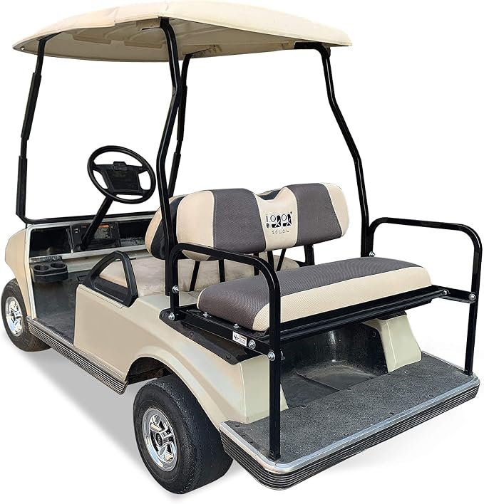 10L0L Golf Cart Seat Covers for Yamaha EZGO Club Car Seat Towel Cushion | Breathable Mesh All-Season Front/Rear Seat Blanket, UV Resistant, Cool Comfort, Machine Washable, Easy On, Great Golf Gift - Image 7
