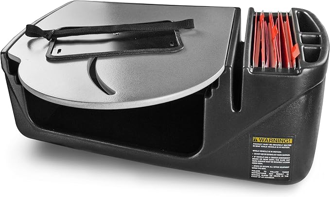AutoExec Roadmaster Car Desk for Your Vehicle Workstation and Mobile Office, Grey - Image 4