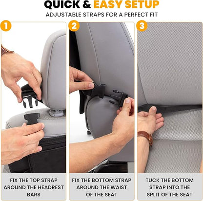 EcoNour Car Kick Mats Back Seat Protector - Image 2