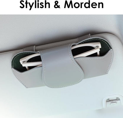 KINIVA Sunglass Clip & Holder, Magnetic Glasses Case for Car Organizer - Image 2