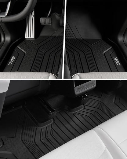 3W 10PCS Floor Mats for Tesla New Model Y 2025-2026 Only Standard | TPE All Weather Floor Liner, Trunk Mat, Seat Back Cover Protector, Cargo Liners, Model Y Accseeories(Not Premium/Performance) - Image 8