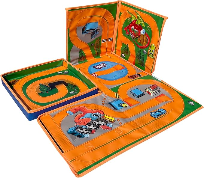 Tara Toy ZipBin 300 Car Storage Cube & Playmat - Holds 300 Cars, Durable Toy Organizer for Kids Age 3+, Playmat and Storage Solution - Image 9