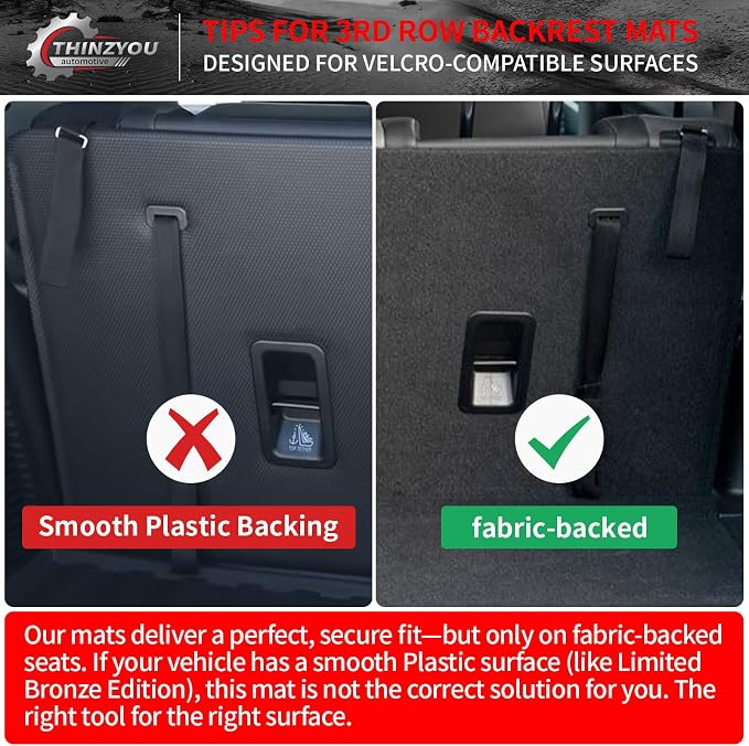 Floor Mats for 2019-2025 2026 Subaru Ascent | Trunk Mat Cargo Mat Liner TPE All Weather Back Seat Cover Protector 2023 Ascent Accessories - Image 7