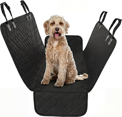 Black XL Dog Car Hammock Back Seat Cover, Waterproof Backseat Cover Protector for Truck Bench Rear of Sedans or SUVs, Essential Pet Supplies Vacuum or Wipe Clean, Machine Washable by ActivePets