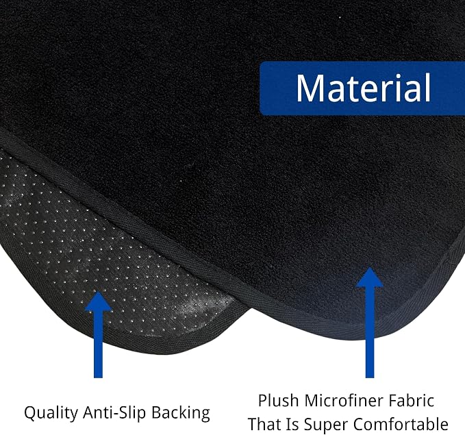 Waterproof Car Seat Cover for Front Seats, Protector for Cars SUVs Trucks, Sweat Towel Seat Covers Bucket for Gym,Workout,Beach,Hiking,Running (Black, 1PC) - Image 4