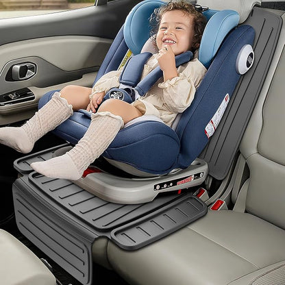 insefocc Car Seat Protector for Child Car Seat，TPE Waterproof & Anti-Slip （No Imprints）,carseat Protector car seat Cover Universal Fit for Baby & Pet Use, BPA-Free（Black -1 PC） - Image 4