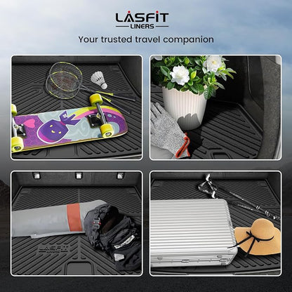 LASFIT Cargo Liner for Acura RDX 2019-2026, Rear Trunk Mat, Raised Edge | Rear Cargo Area, Raised Edge Design, Premium TPE Liner, Custom Laser Fit, Refined Interior Protection, Easy to Wash - Image 8