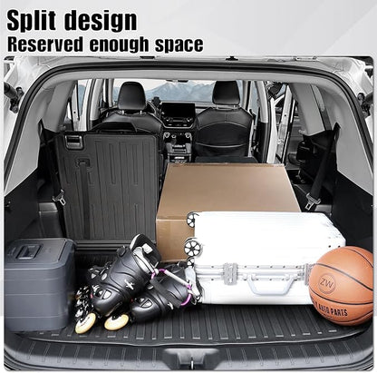 Cargo Mat for Toyota Grand Highlander 2024-2026 Accessories | One-Piece Cargo Liner & Rear Seat Back Protector, All Weather TPE, Non Slip & Odorless & Scratch Proof, Quick Clean - Image 4