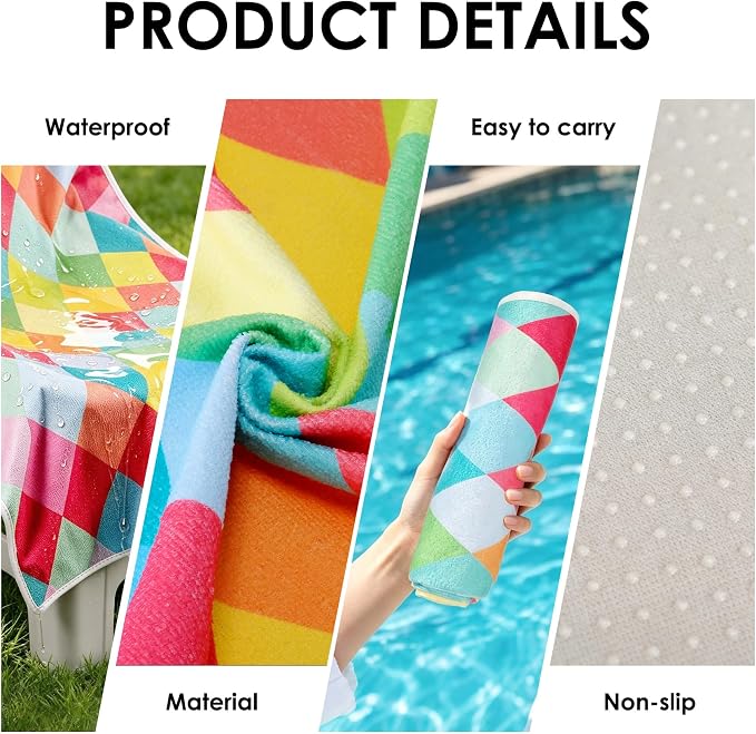 Waterproof Car Seat Cover Towel | Sweat-proof, Universal Fit for SUV & Truck, For Gym, Yoga, Pets, Beach, Non-Slip, Microfiber Fabric, Machine Washable - Image 3