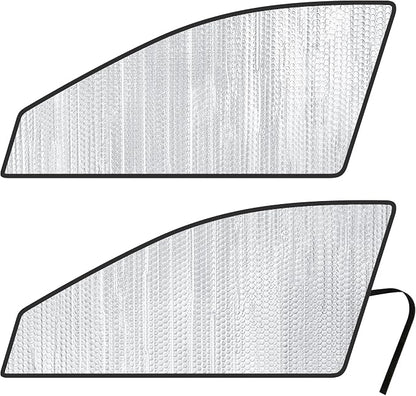 YelloPro Side Window Front Seat Sunshade (Set of 2) Custom Fit for 2023 2024 2025 2026 Lexus RX SUV, 350, Premium, Hybrid, F Sport, 500h, Protection UV Reflector Insulated Accessories [Made in USA] by YelloPro+Auto