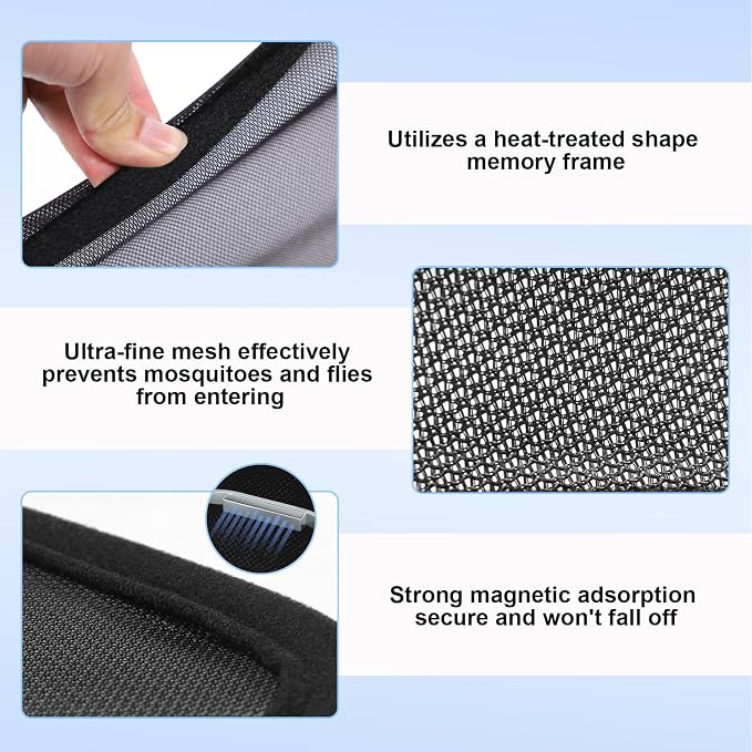 Car Window Shades for Mazda CX-30 2019-2026,Rear Side Privacy Sun Shade，Breathable Mesh Baby Cover，UV Protection, Heat Insulation for Road Trip & Napping - Image 5