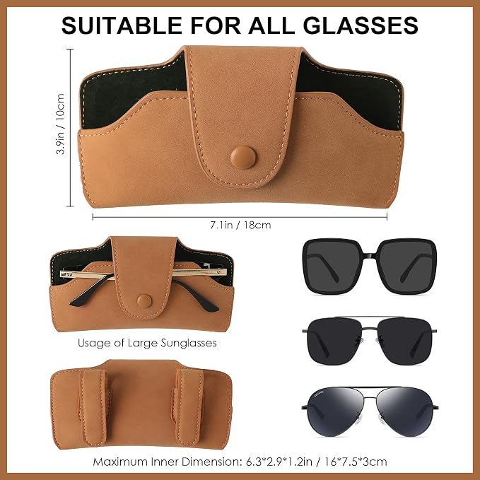 Sunglass Holder for Car Visor Glasses Case Non-Slip Clip Universal for Sunglasses Eyeglasses Car Interior Accessory - Image 5