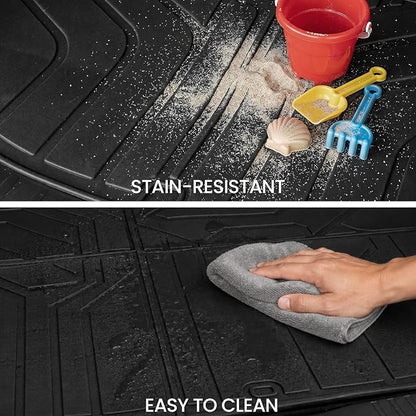 Cargo Mat for Toyota RAV4 Hybrid 2026 Accessories | Not Fit Limited/PHEV, Cargo Liner & Rear Seat Back Protector, All Weather TPE, Non Slip & Odorless & Scratch Proof - Image 7