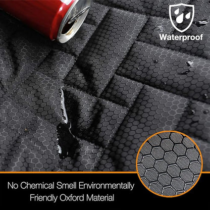 Heavy Duty Back Seat Cover for Truck , 100% Waterproof & Odor-Free Dog Seat Protector for F150 F250 Chevy Silverado Ram Sierra, Scratch-proof Eco-Friendly Back Seat Cover for Dogs, Kids, Tools & Gear - Image 5