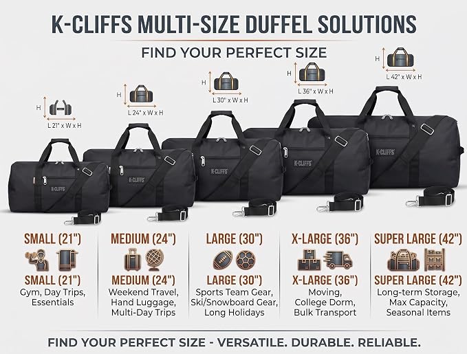 Heavy Duty Cargo Duffel Large Sport Gear Drum Set Equipment Hardware Travel Bag Rooftop Rack Bag - Image 4