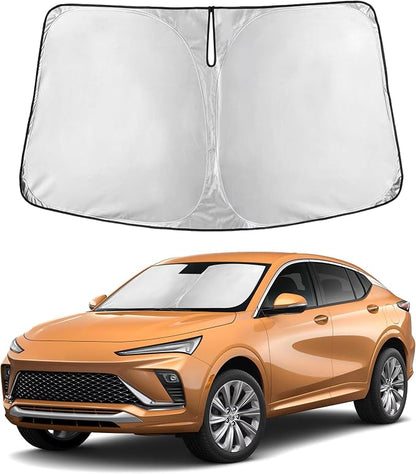 Autovir Windshield Sun Shade Fit for 2024 2025 2026 Buick Envista | Sunshade, Front Car Window Shades Sun Visor, Blocks UV Rays & Heat, Car Accessories by Autovir