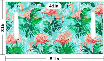 ENYORSE Golf Cart Seat Covers, Tropical Floral Seat Towel Blanket, Soft Breathable Microfiber, Keeps Seats Cool & Comfortable, 51”x31”, Fits 2 & 4 Passenger EZGO, Yamaha,Club Car Carts - Image 4