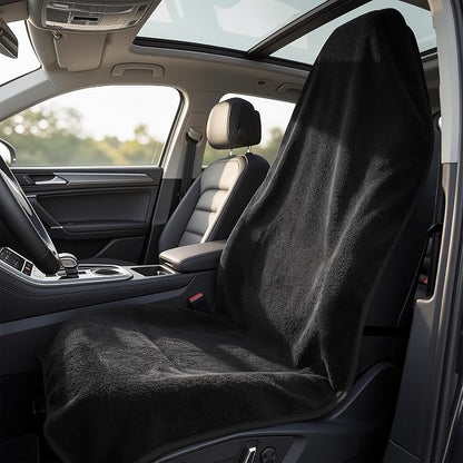 Universal Car Seat Covers Towel Front Seats, Waterproof Non-Slip Protector for Gym Workout, Running and Swimming, Car Accessories Interior for Women and Man Cars, Trucks, SUVs, Jeep(1PCS) by Unknown