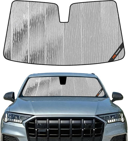 Pigenius Windshield Sun Shade for Audi Q7/SQ7 2020-2026 Front Window Sunshade - AstraGuard by Pigenius