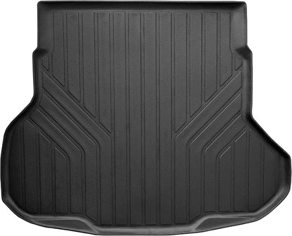 AUXKO All Weather Cargo Mat for Kia K4 Sedan 2026 202 | High Wall,All-Weather,All Season,Odorless,Anti Slip,Rain&Salt Resistant,TPE Material,Black,Accessories,Pet Friendly - Image 2