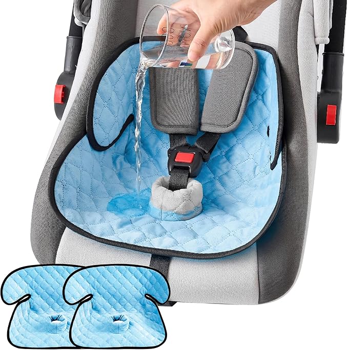 2 Pack Waterproof Piddle Pads Carseat Potty Training Car Seat Protector Waterproof Car Seat Liner Cover to Prevent Pee by Unknown
