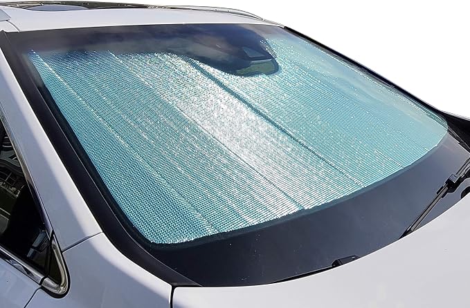 Autotech Park Foldable Sunshade Compatible with 2016-2023 Toyota Tacoma Pickup Truck, Custom-fit Windshield Sun Shade - Image 5