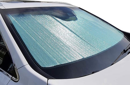 Autotech Park Foldable Sunshade Compatible with 2010-2015 Mercedes GLK, Custom-fit Windshield Sun Shade - Image 5