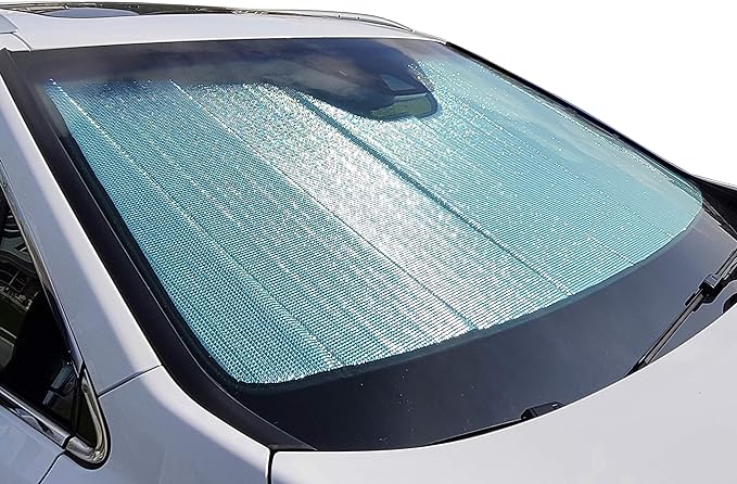 Autotech Park Foldable Sunshade Compatible with 2008-2019 Ford Flex, Custom-fit Windshield Sun Shade - Image 5