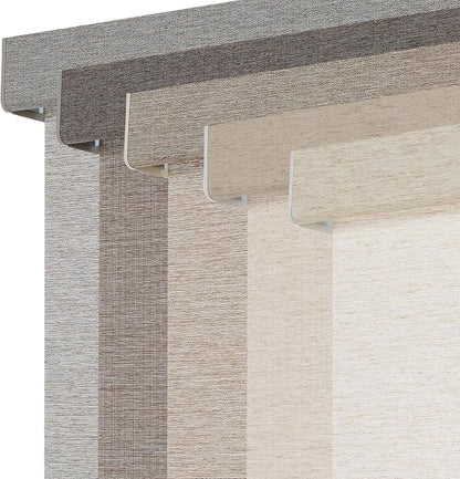 Persilux Light Filtering Roller Shades for Window Blinds,Cordless,Linen Fabric,Thermal Insulated Fabric UV Protection Shades for Home,Office,Bedroom,Door,Light Filtering-Cream,35" W X 72" H by PersiluxHome