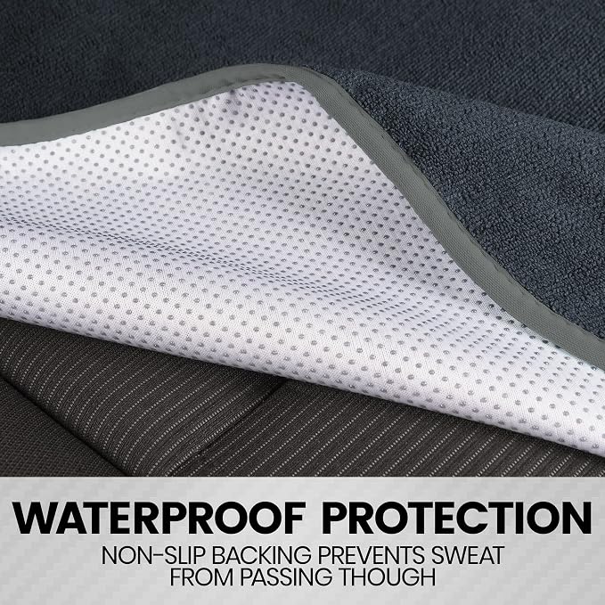 BDK UltraFit Waterproof Towel Seat Covers for Cars - 1 Piece Washable Cloth Car Seat Cover Towels Front Seats - Sweat Seats Protector for Gym, Swimming, Surfing, Running - Universal Fit for Most Cars - Image 6