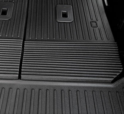 Cargo Mat for Nissan Pathfinder 2022-2026 7/8 Seats Accessories | One-Piece Cargo Liner & Rear Seat Back Protector, Sub-Trunk Mat, All Weather TPE, Non Slip & Odorless, Quick Clean - Image 7
