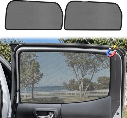KUST Car Window Shades for 2021-2023 Kia Sorento Accessories, Breathable Mesh Magnetic Window Covers, Rear Back Side Window Sun Shades UV Block Privacy Protection for Baby Camping Napping 2PCS - Image 9