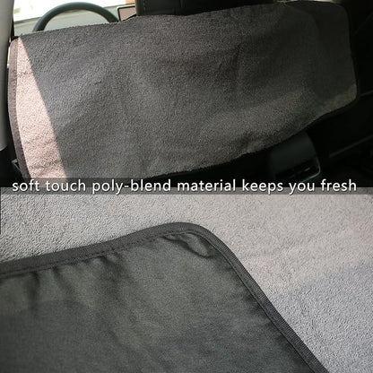 Upgraded Compatible with Tesla Seat Covers for Model 3/Y/X/S - Sweat-Resistant Towel Seat Cover for Kids, Pets and Dog Tesla Seat Protect Accessories - Image 4