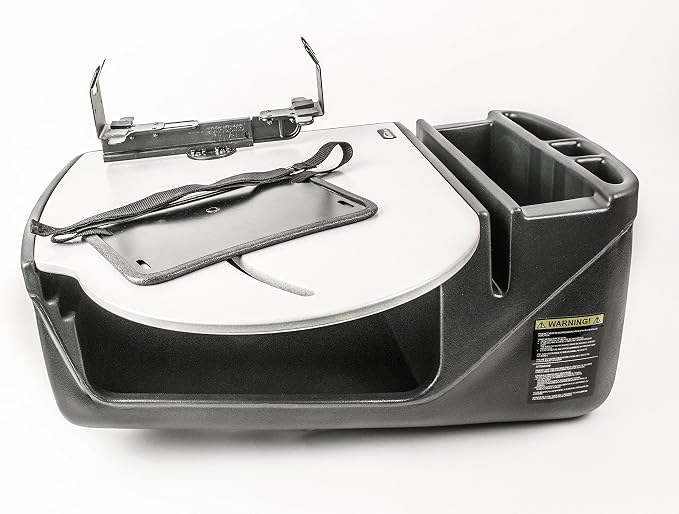 AutoExec Roadmaster Car Desk for Your Vehicle Workstation and Mobile Office, with 400 watt Power Inverter and Printer Stand by AutoExec