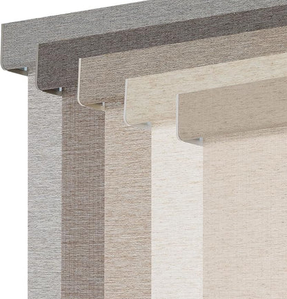 Persilux Light Filtering Roller Shades for Window Blinds,Cordless,Linen Fabric,Thermal Insulated Fabric UV Protection Shades for Home,Office,Bedroom,Door,Light Filtering-Beige,33 1/2" W X 64" H by PersiluxHome