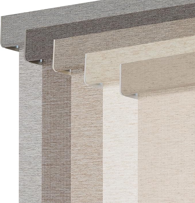 Persilux Light Filtering Roller Shades for Window Blinds,Cordless,Linen Fabric,Thermal Insulated Fabric UV Protection Shades for Home,Office,Bedroom,Door,Light Filtering-Beige,21" W X 72" H by PersiluxHome
