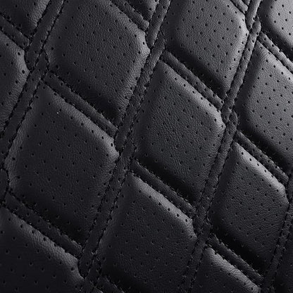 Huidasource Car Seat Covers for Grand Cherokee, 2pcs Full Coverage Leather Custom Automotive Interior Seat Cushion Cover Fit for Grand Cherokee 2011-2021 (Front Pair/Black) - Image 8
