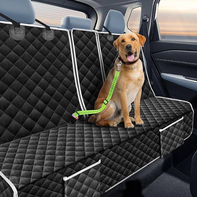 Dog Car Seat Cover for Subaru Crosstrek Outback Forester Back Seat | Accessories Waterproof Pet Bench Backseat Covers with Non-Slip Backing 2000-2024 2025 2026 - Image 2