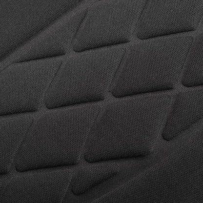 Car Seat Cushions, Car Seat Cover Foldable Portable Seat Cover | Comfortable Breathable Car Seat Cushion for Back and Seat Cushions with Bottom Anti Slip Silicon(1 Pack/Black) - Image 5