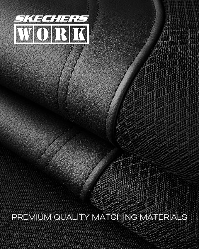 Skechers Car Seat Covers, Work Leather Seat Covers 5-Times Stronger Built-in Webbing, Oxford Fabric Front Seat Cover, Airbag Compatible, Automotive Comfort for Cars, Trucks, SUVs,Red - Image 6
